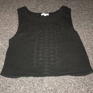 Crop top with cut outs